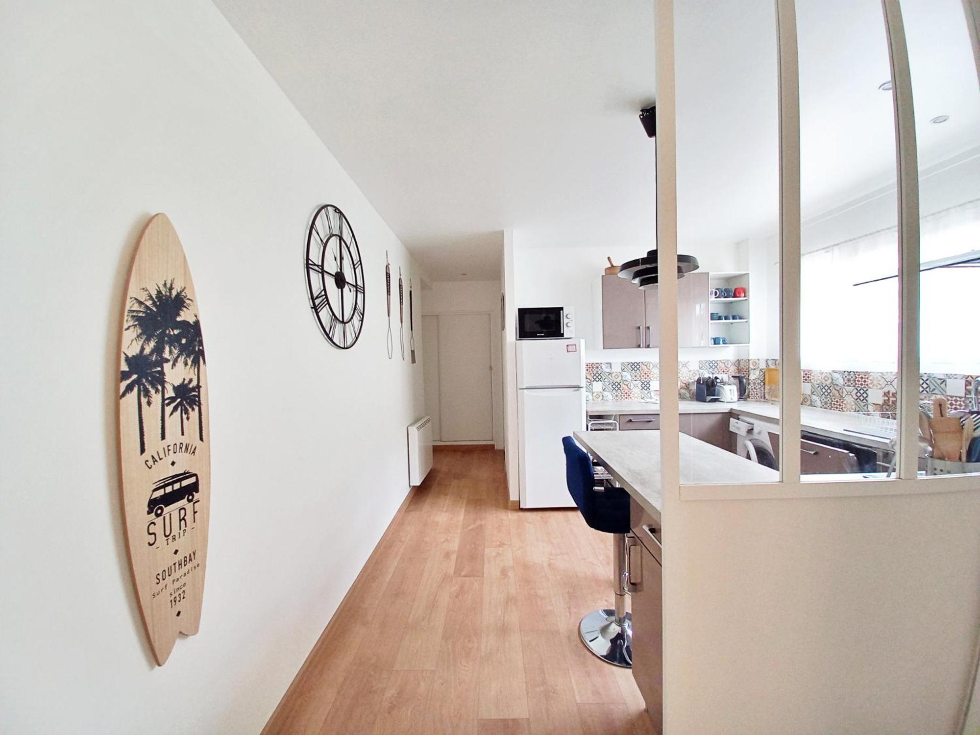 Appartement T3-base Nature-plages-clim-wifi *